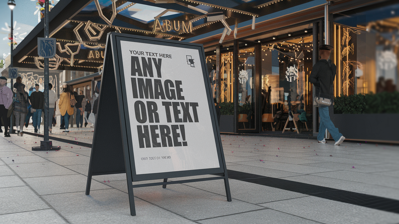 A-Frame Signs – WowPrints