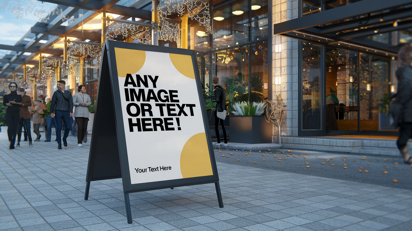 A-Frame Signs – WowPrints